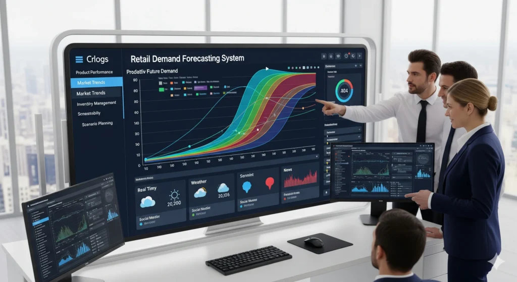 AI Based Retail Demand Forecasting System - EXRWebflow