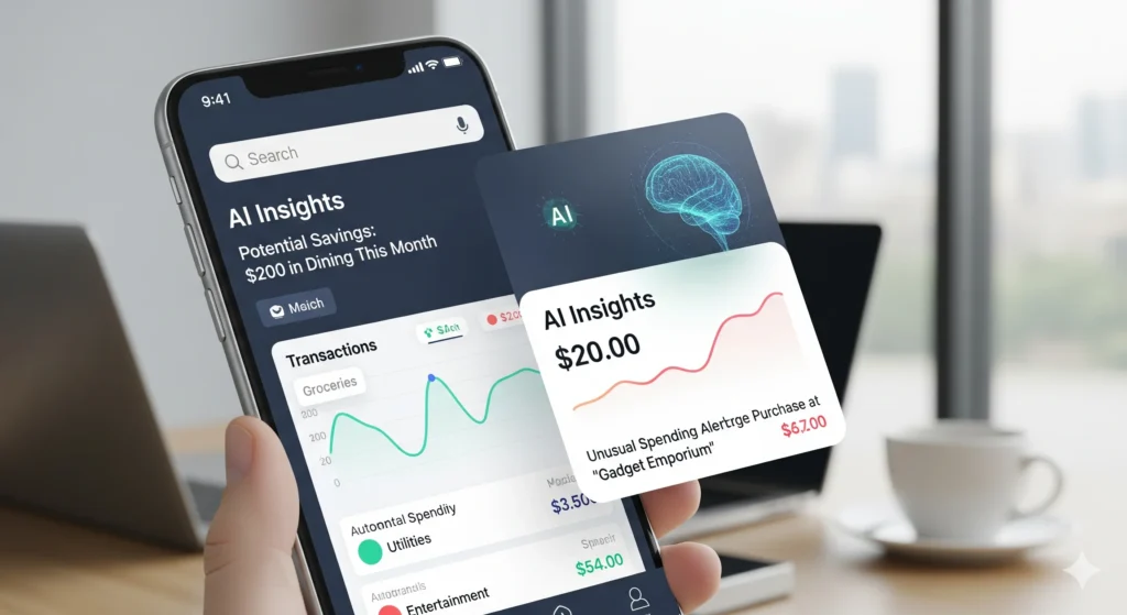 AI Based Smart Expense Tracker App - EXRWebflow