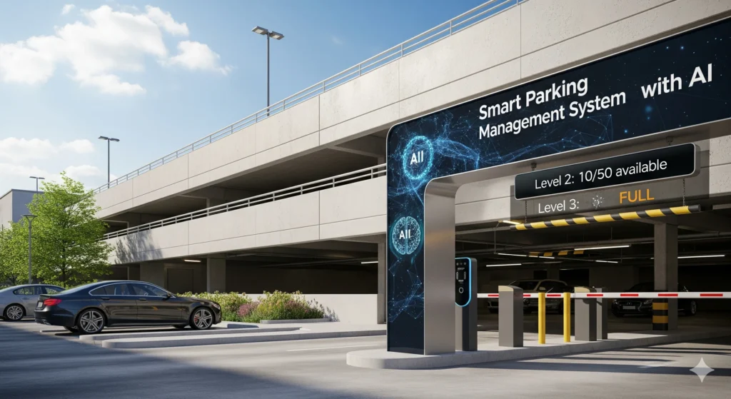 AI Based Smart Parking Management System - EXRWebflow