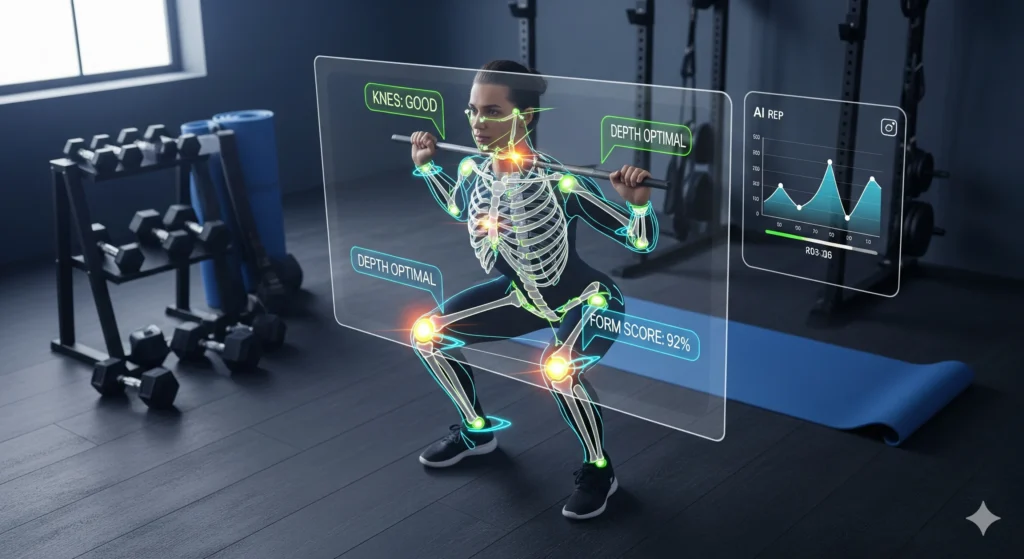 AI-Powered Smart Fitness Pose Detector - EXRWebflow