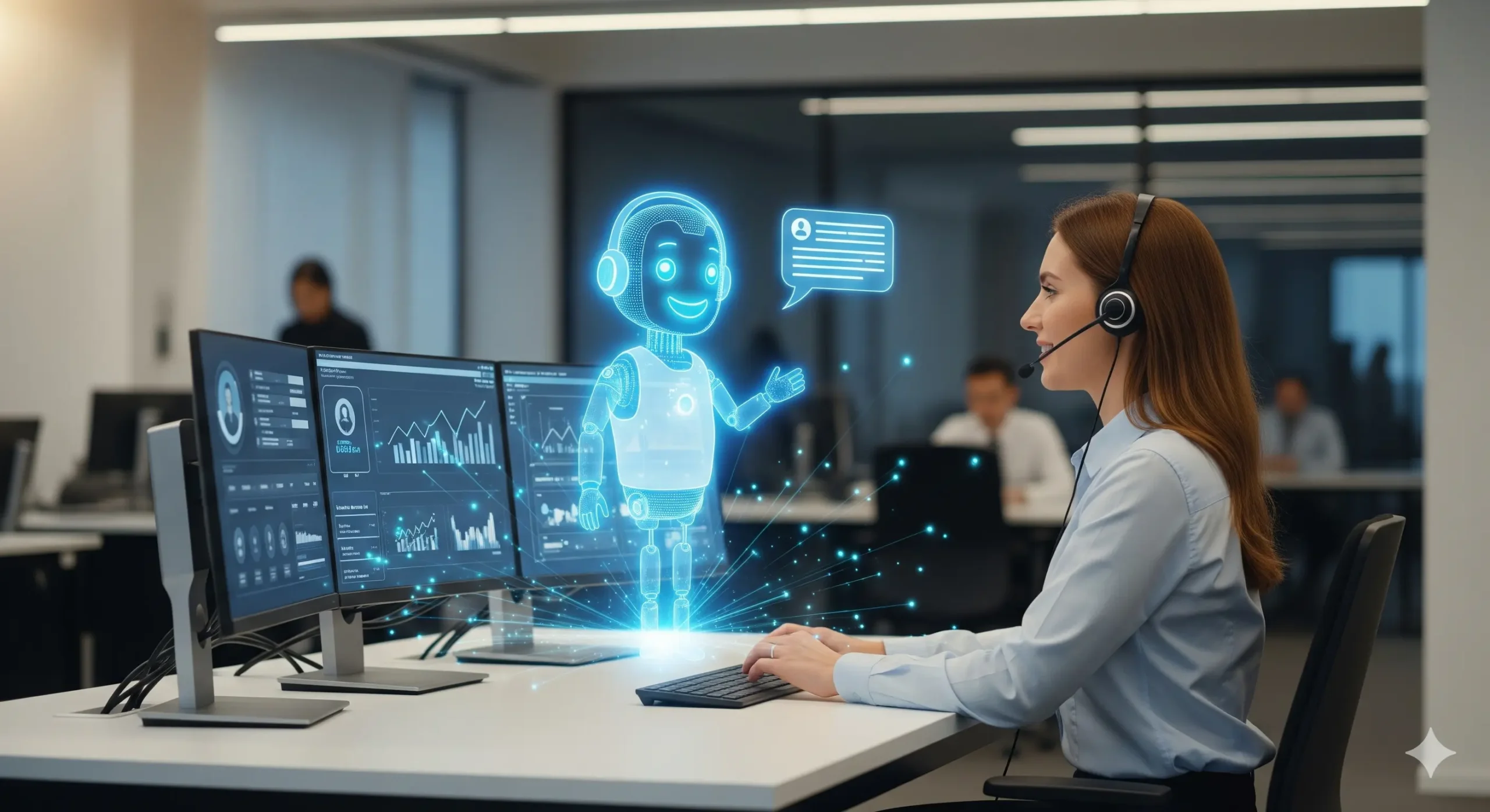 AI-Enhanced Customer Service with Virtual Assistants - EXRWebflow