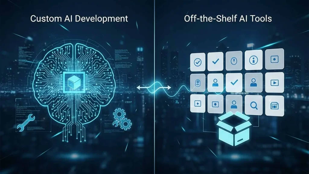Custom AI Development Vs Off-the-Shelf AI Tools