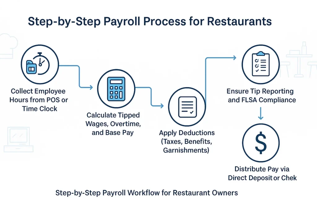 How to Do Payroll for a Restaurant Step-by-Step Process - EXRWebflow