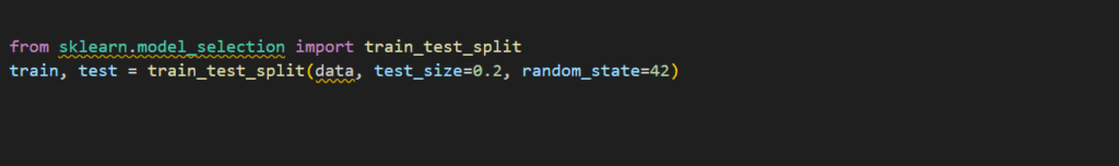 Splitting and Labeling Data
