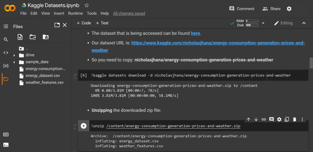 Understanding Kaggle Datasets