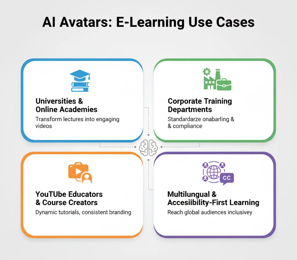 AI Avatar in E-learning Use Cases- EXRWebflow