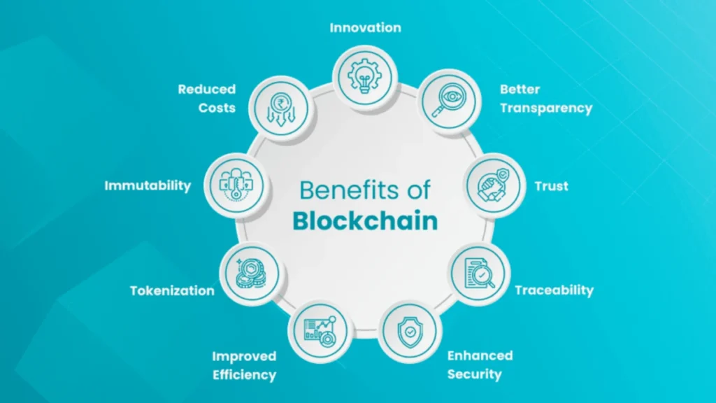 Key Benefits of Blockchain - EXRWebflow