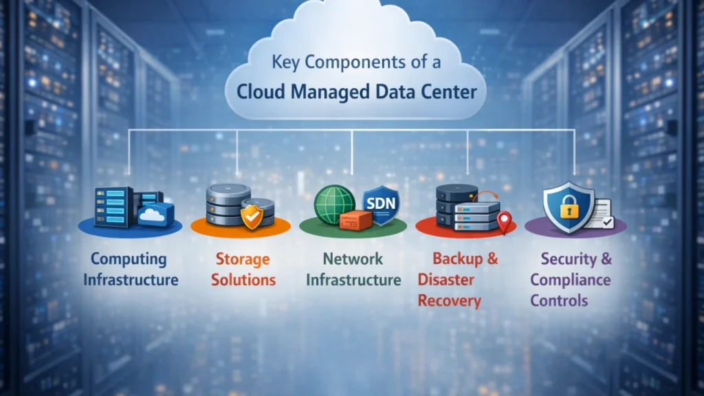 Key Components of Cloud Managed Data Center - EXRWebflow