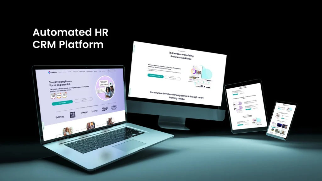 Enterprise HR Process Integration - Smart Learning Software - Automated HR CRM Platform | Sapling HR/Kallidus by EXRWebflow