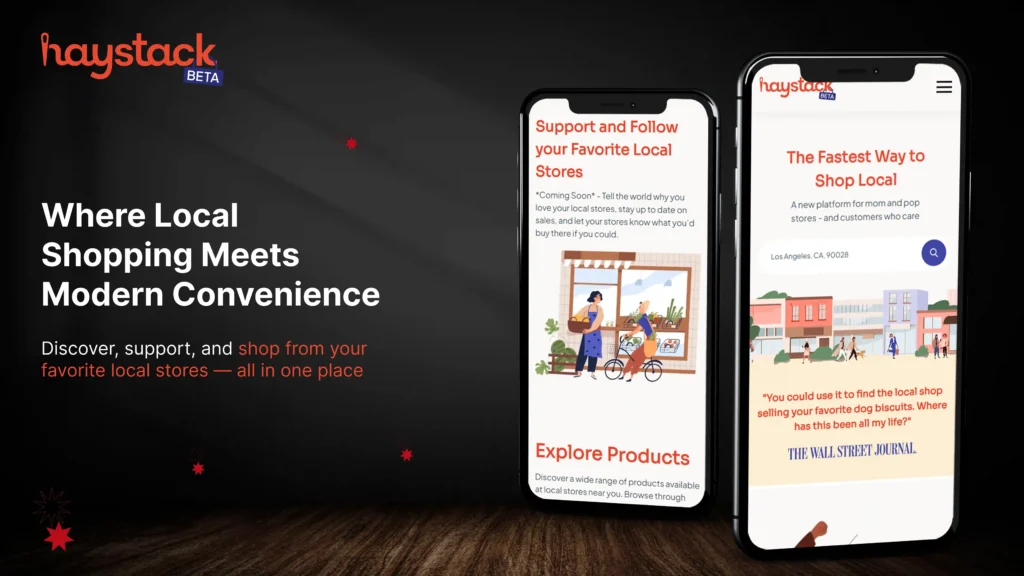 Customer Support and Community Involvement in Local Online Shopping Platform - Haystack
