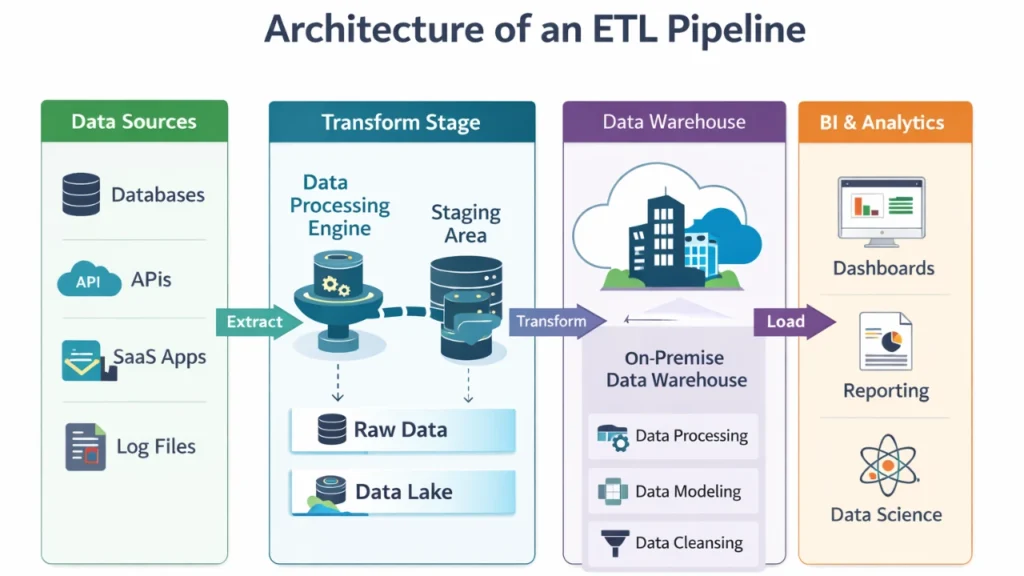 Architecture of an ETL Pipeline - EXRWebflow