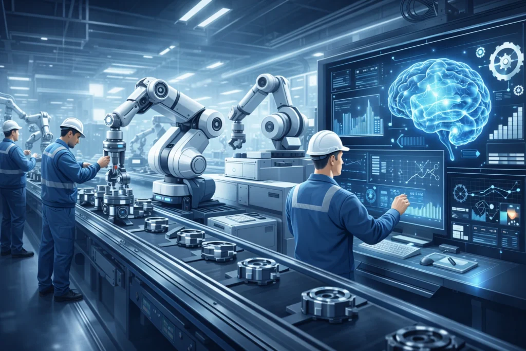 Future of AI in Industrial Automation - EXRWebflow