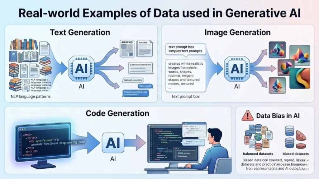 Real-World Examples of Data in Generative AI - EXRWebflow