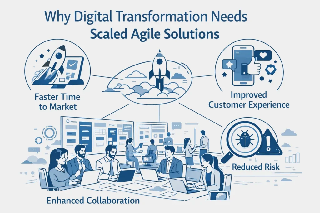 Why Digital Transformation Needs Scaled Agile Solutions - EXRWebflow