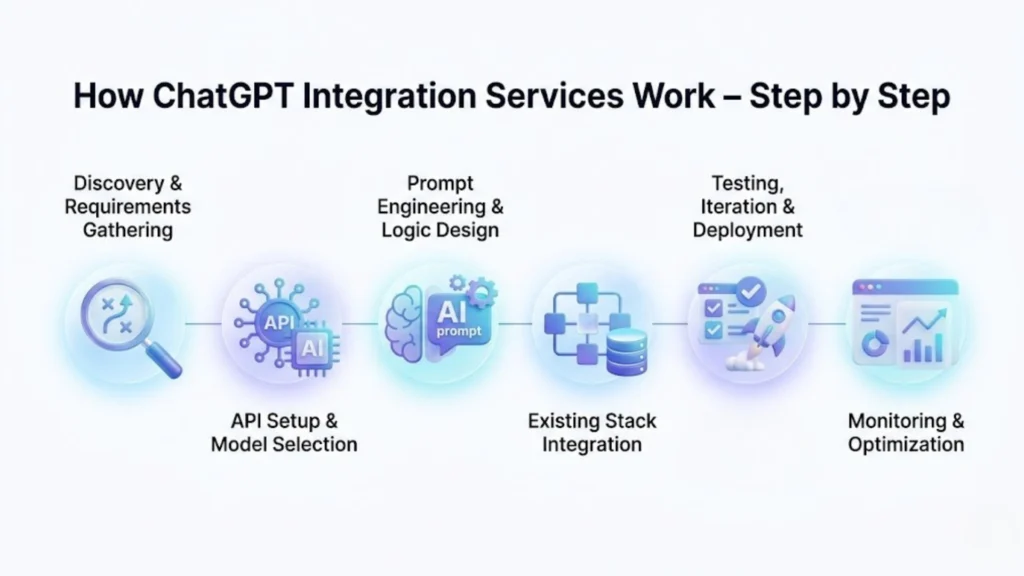 How ChatGPT Integration Services Work Step by means of Step