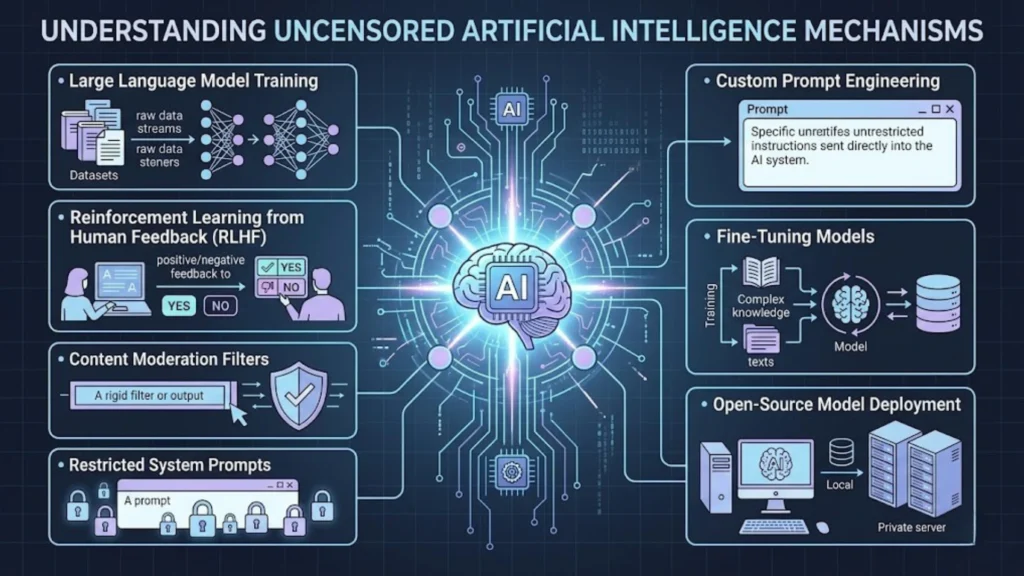 How Uncensored Artificial Intelligence Works